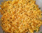 A picture of step 3 of Shaking Beef Fried Rice.