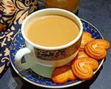 হায়দ্রাবাদি ইরানি চা (Hyderabadi Irani cha recipe in Bengali) রেসিপির ধাপ 6 ছবি