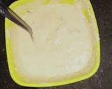 A picture of step 1 of Semolina with tomato sauce burritos.