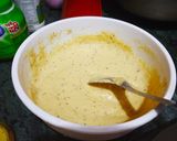A picture of step 1 of Dahi Vada.