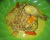 Foto langkah ke 6 dari resep Opor ayam & telur mata sapi enak.