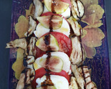 Foto del paso 3 de la receta: Ensalada con berenjena, mozzarella, higos y tomate