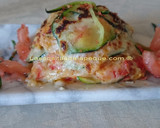 Foto del paso 5 de la receta: Lasaña ligera sin pasta, de calabaza y calabacín 