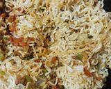 A picture of step 8 of Fried Veg Maggi.