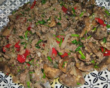 صورة لخطوة 4 من وصفة فطر ولحمة على طريقتي