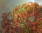 मटर गाजर की सब्जी (Matar gajar ki sabzi recipe in Hindi) रेसिपी चरण 2 फोटो