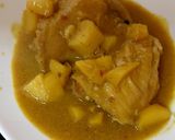 A picture of step 6 of Malaysian Chicken Curry.