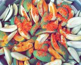 A picture of step 5 of Aam/kheri Pickle.