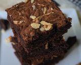 A picture of step 6 of Chocolate Walnut Fudge Brownies.