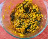 A picture of step 3 of Mango Takku.