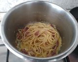 Foto del passaggio 3 della ricetta Spaghetti alla carbonara