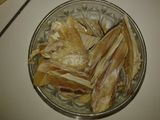 Kolentang (asin ikan pari) ngenges