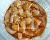 รูปขั้นตอนการทำที่ 1 ของ บะหมี่ไก่ผัดซอสจีน