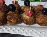 صورة لخطوة 4 من وصفة كريات الدجاج المقلية