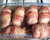 Áfonyával töltött csirkemelltekercs recept fázis 2 fotója