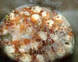 A picture of step 6 of Moti Pulao.
