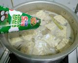 Foto langkah ke 4 dari resep Opor Putih Telur Tempe.