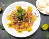 Hình bước làm 2 của món Mâm cơm ngon với các món khế nhà trồng