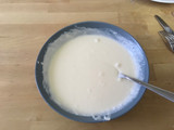 Tarta de queso con sartén