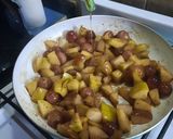 Foto del paso 4 de la receta: Frutas tibias flambeadas