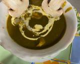 Palak mushroom recipe step 5 photo