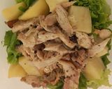 Foto del paso 1 de la receta: Ensalada de Lechuga, Pollo, Papa y Huevo
