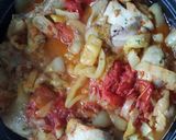Csirkés lecsó cigányosan tarhonyával 😊 recept fázis 2 fotója