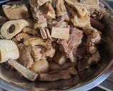 A picture of step 6 of Beef Pho.