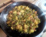 A picture of step 22 of Tawa Bhindi.