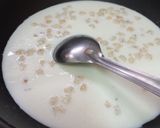 A picture of step 1 of Acacia gum iced milkcake.