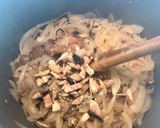 Foto del paso 2 de la receta: Plateada con champiñones