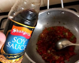 A picture of step 2 of Vegetables chowmein.