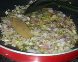 A picture of step 1 of Chana daal.