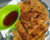 Matar paneer paratha recipe step 5 photo