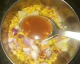 A picture of step 2 of Bhel chat.