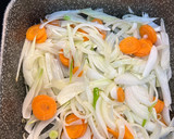Foto del paso 5 de la receta: Salchichas encebolladas al vino blanco en airfryer Cosori