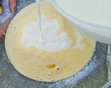 A picture of step 2 of Cassava Cake.
