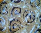 Foto del paso 10 de la receta: Rollos de harina integral con chocolate y maní 🍫🥜🌾
