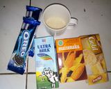 Foto langkah ke 1 dari resep Chesse cake oreo ala rumahan.