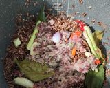 Foto langkah ke 3 dari resep Nasi (merah) Liwet Kecombrang.