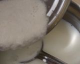 A picture of step 2 of Fig Apricot Phirni.