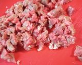 A picture of step 3 of Boiled London Broil Dinner with Buttered Beef Rice.