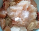 A picture of step 4 of Chicken white karahi.