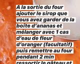 Une image de l'étape 5 de Gâteau renversé à l’ananas 🍍Simple rapide et délicieux.