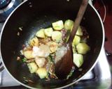 A picture of step 3 of Lentils stew (kamande).