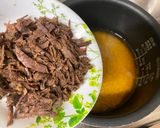 A picture of step 4 of Japanese Beef Rice.