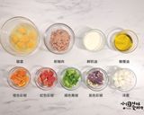 健康蔬食懶人料理~新豬肉彩椒烘蛋(烤箱版)的食譜步驟1照片