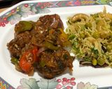 A picture of step 12 of Green Peas Pulao.