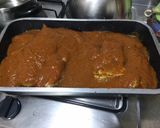 A picture of step 3 of Pork Ribs in Peach Sauce.
