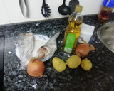 Foto del paso 1 de la receta: Lomos de dorada con patatas al horno